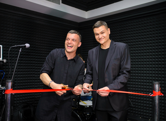 Александр Павлик открыл студию звукозаписи в Киеве