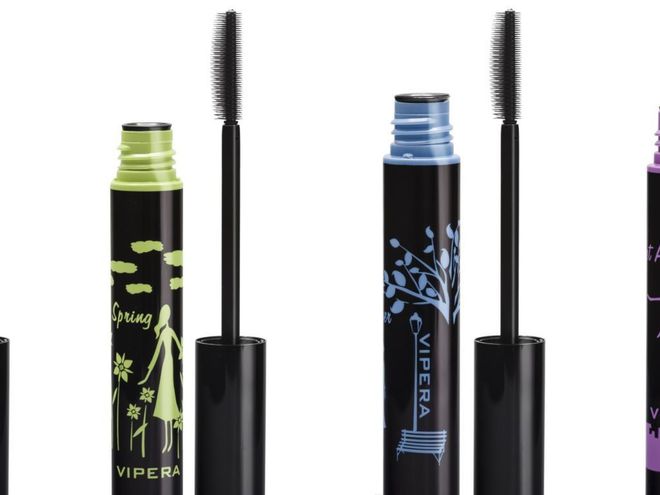 туш для вій кольорова