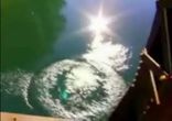 Неудачный прыжок в воду
