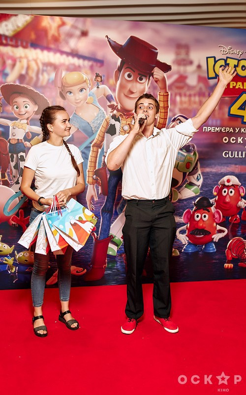 В Киеве прошла премьера фильма "История игрушек-4"