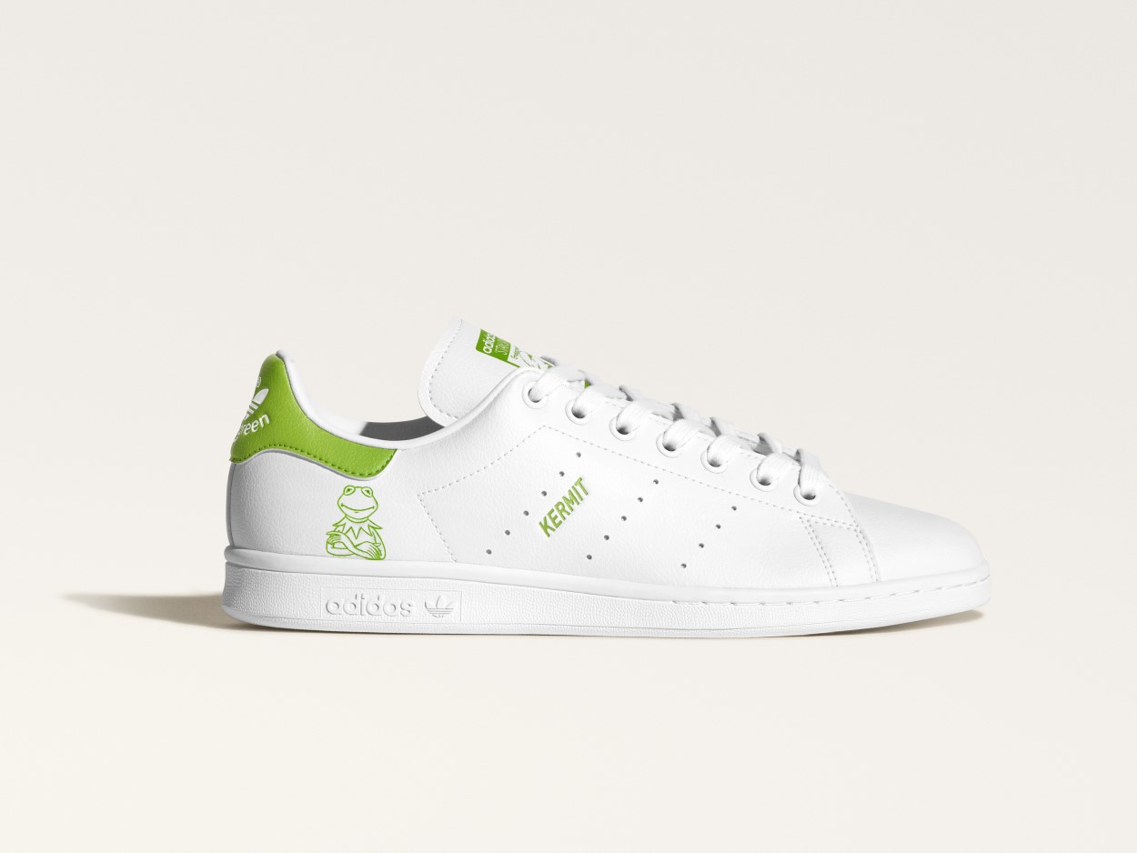 adidas Originals Stan Smith з жабеням Керміт з "Маппет-Шоу"