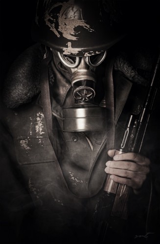 Грустный солдат 