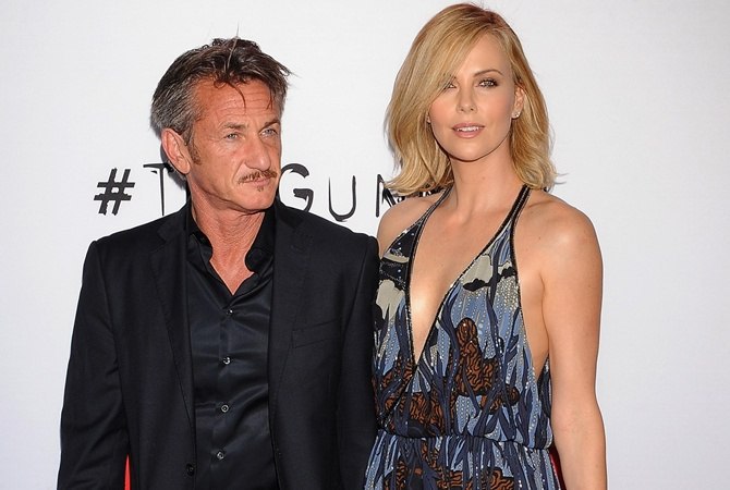 Шон Пенн и Шарлиз Терон