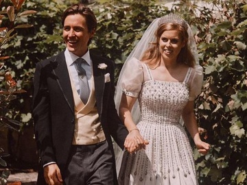 «Найкрасивіша дружина у світі»: Чоловік принцеси Беатріс ніжно привітав її з річницею весілля