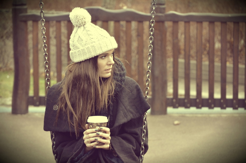 Что носить зимой: вязаные шапки