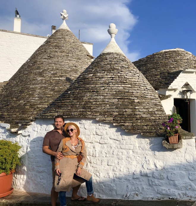 Екатерина Бужинская и её муж Димитар Стойчев