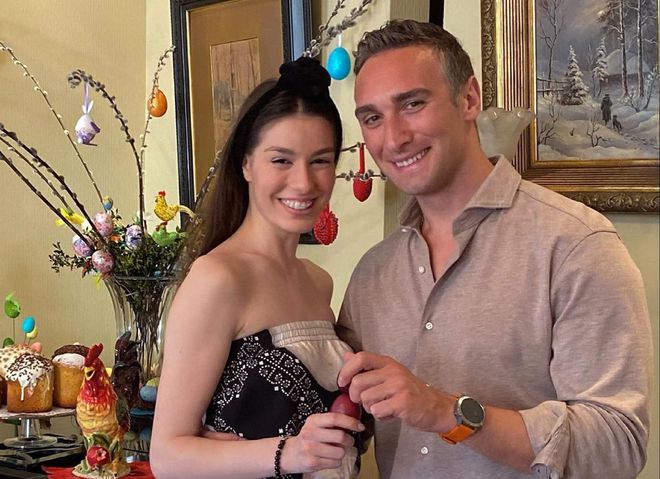 Іраклі Макацарія з коханою Лізою