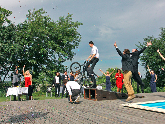 Съемки клипа Павла Табакова