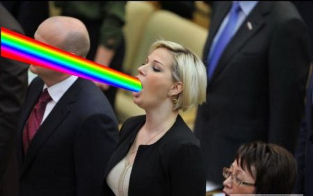 Мега карикатуры на политика блондинку