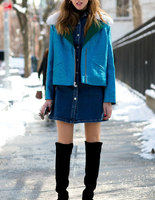 Як носити ботфорти і не виглядати вульгарно