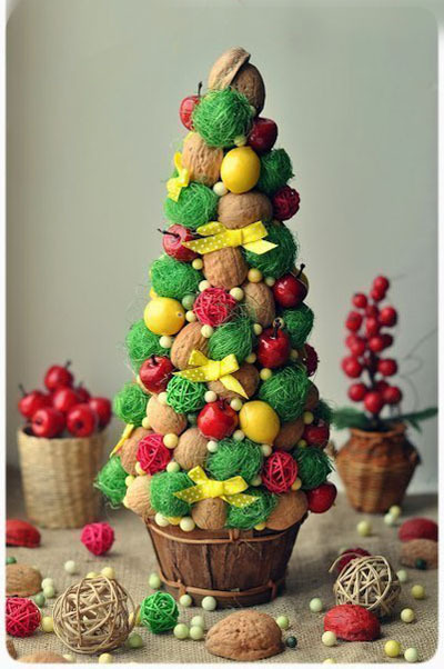 Оригинальные ёлочки своими руками