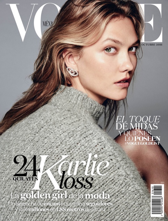 Карлі Клосс в новій фешн-зйомці для Vogue