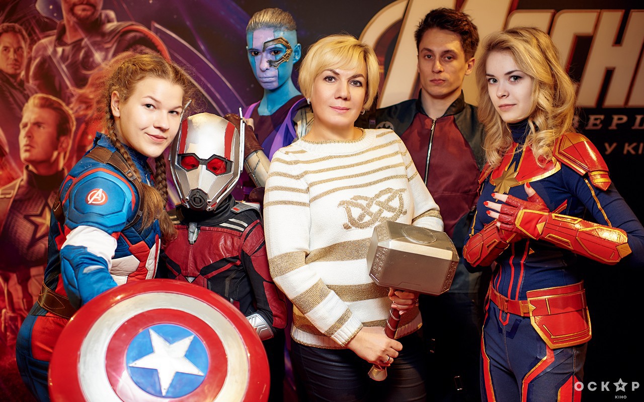 В Киеве состоялась премьера фильма "Мстители: Финал"