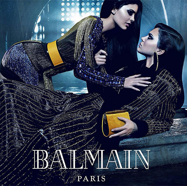 Кендалл і Кайлі Дженнер знялися в рекламній кампанії Balmain