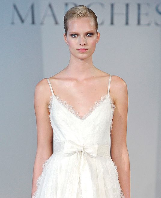 Свадебный макияж - показ Marchesa