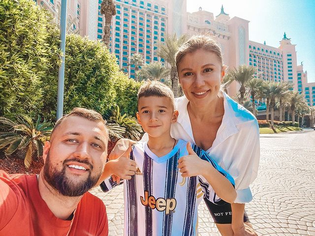 TamerlanAlena з сином