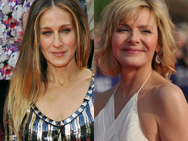 Сара Джессика Паркер и Ким Кэтролл