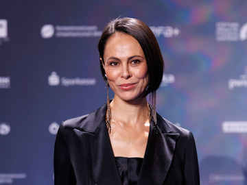 У  вбранні від українського бренду: ексдружина Кличка засвітилася на Берлінському тижні моди