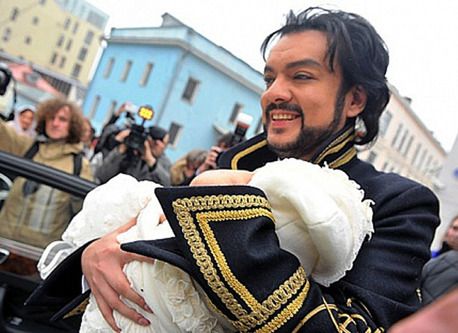 Филипп Киркоров и его сын Мартин