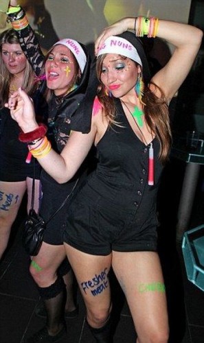 Дебош английских студентов