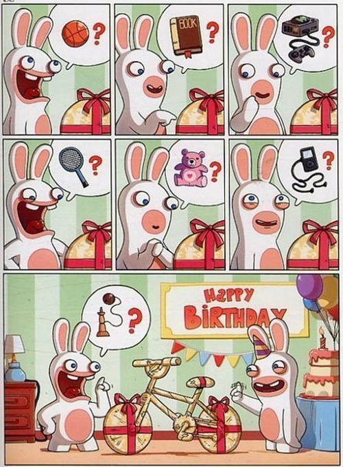Комиксы по мотивам "Rayman raving rabbids"