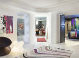 Городской свежий интерьер