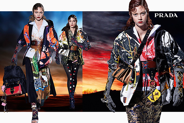 Кампейн Prada осінь-зима 2016/2017