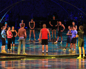 Cirque du Soleil, репетиция