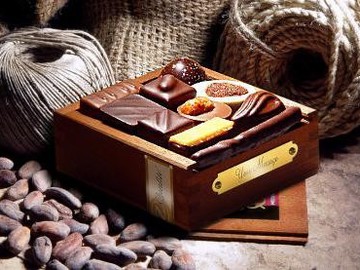 Шоколадні цукерки доставляють просто з Франції