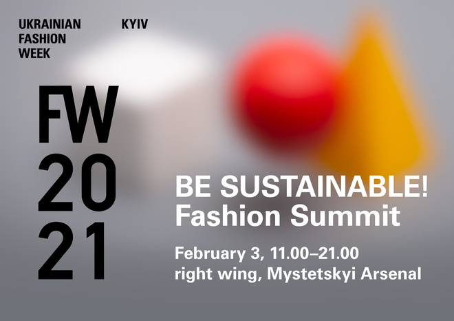 Ukrainian Fashion Week BE SUSTAINABLE!