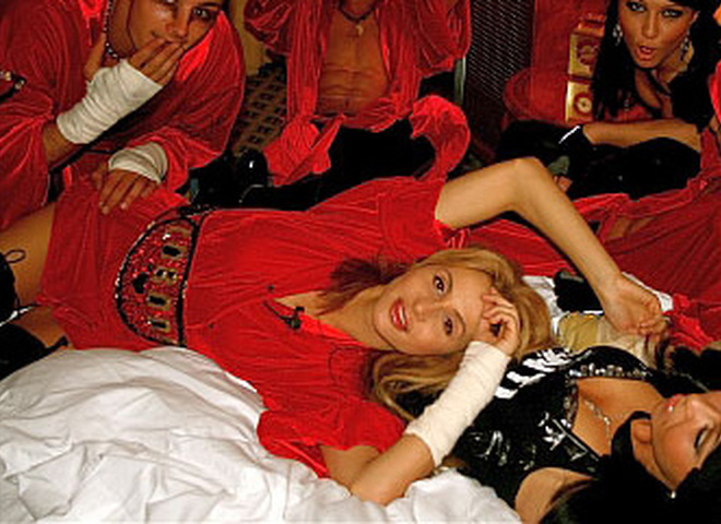 Светлана Лобода провела уделила время любимому на Евровидении-2009.