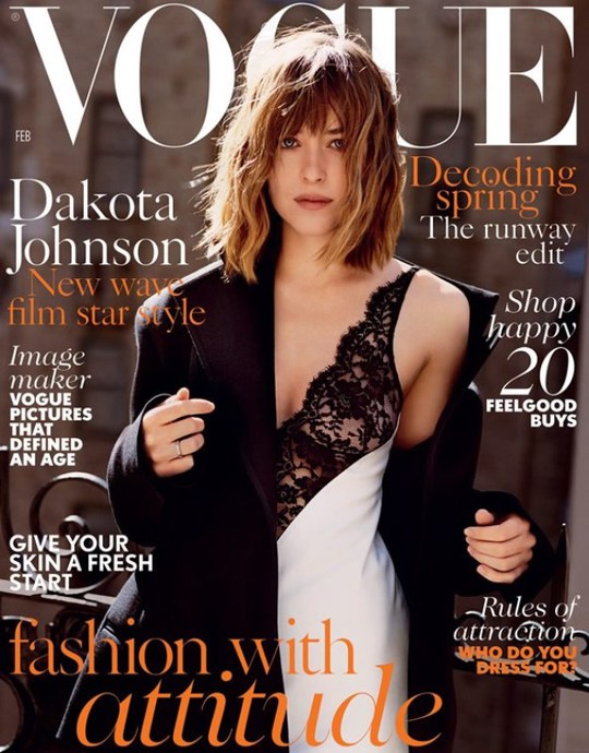 Дакота Джонсон для Vogue UK