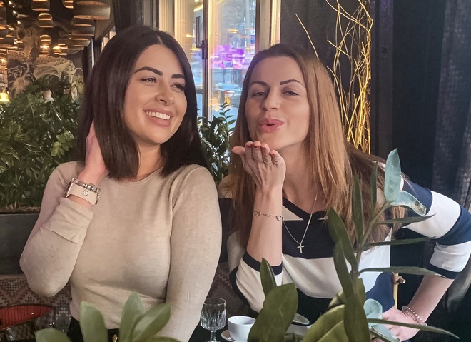 Рамина Эсхакзай и Елена Шершнева