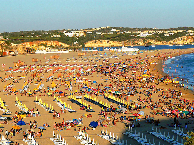 Пляжи Алгарве: Praia Da Rocha