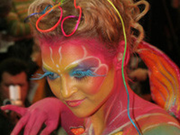 Конкурс боди-арта<br />Фотограф: Дмитрий Ромас