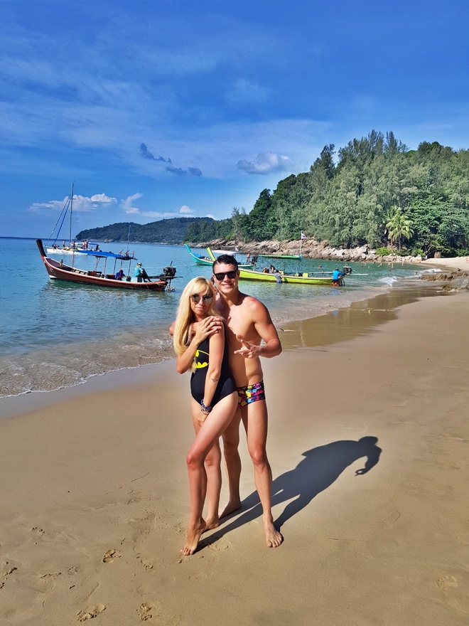 Дмитрий Черкасов с женой Александрой