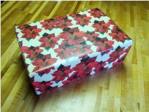 А второй ботинок в другом подарке. Как необычно запаковать подарок