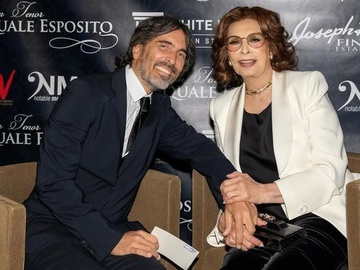 Син Софі Лорен показав, як вона відсвяткувала 91-річчя