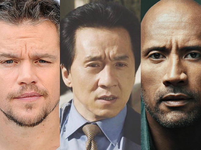 Мэтт Дэймон, Джеки Чан, Дуэйн Джонсон