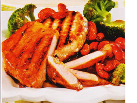 Отбивные с брокколи