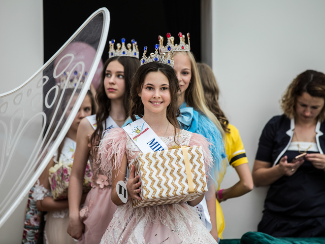 В Киеве прошел арт-фестиваль "Мини Мисс и Мистер Украины 2019"
