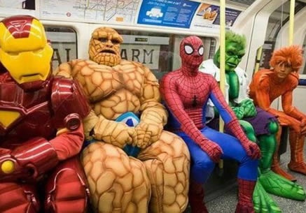 Кого можно увидеть в метро