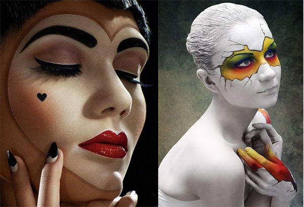 Невероятный макияж на Хэллоуин