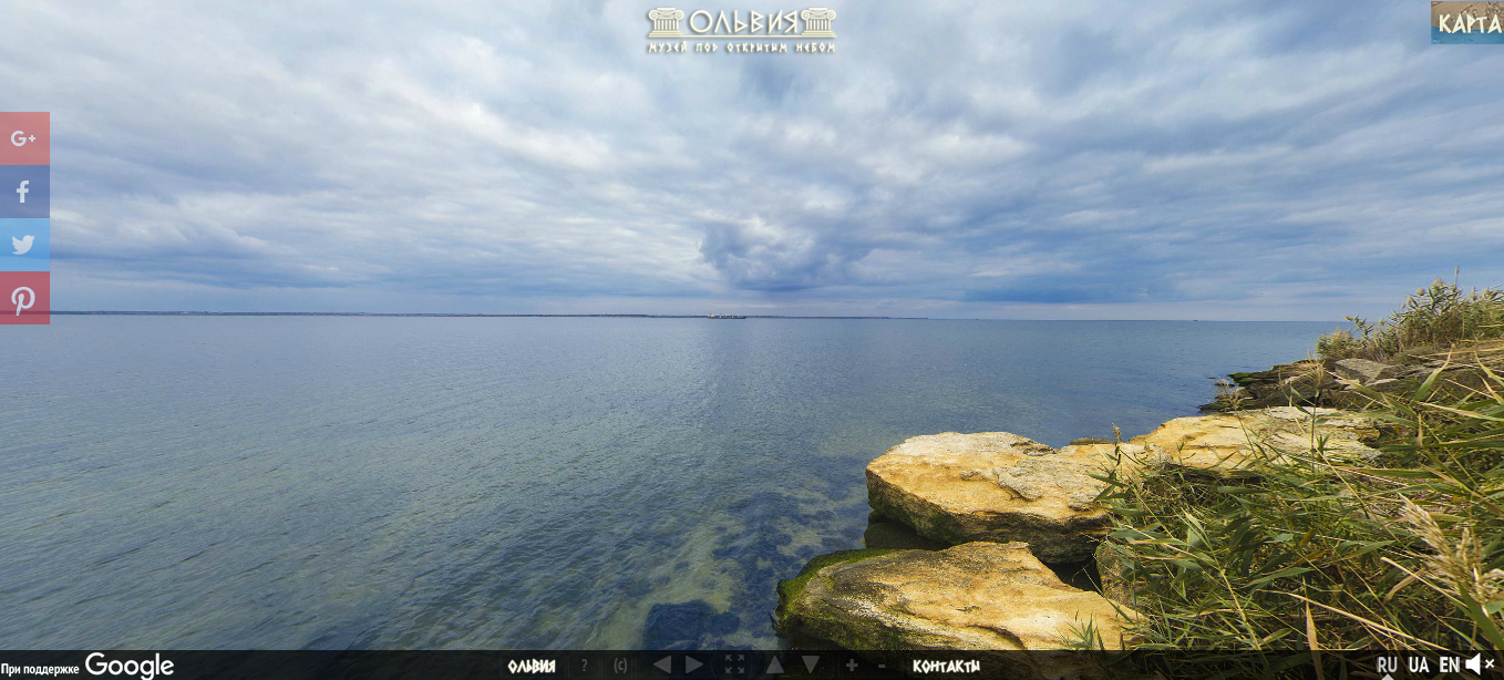 Google запустив віртуальний тур стародавньою Ольвією