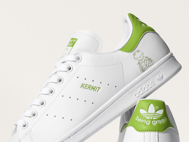 adidas Originals Stan Smith з жабеням Керміт з "Маппет-Шоу"