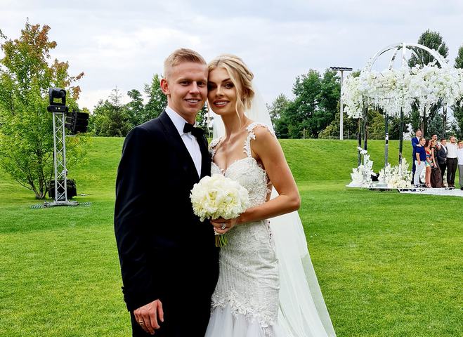 Свадьба Александра Зинченко и Влады Седан