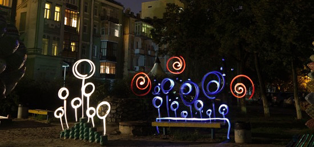 световые картины