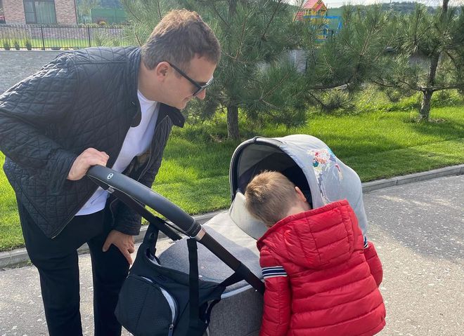 Юрій Горбунов з дітьми