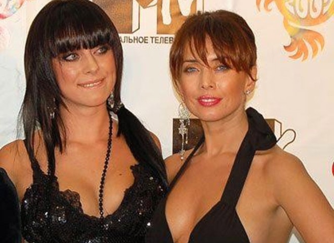 Жанна Фріске і її сестра