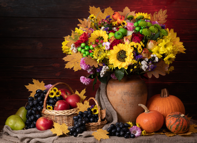 Осенний букет поделка в садик - фото и картинки: 68 штук